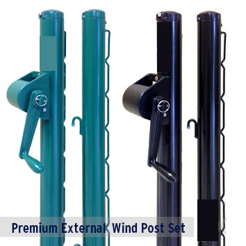 Tennis Premium External Wind Post Set 2-7/8”